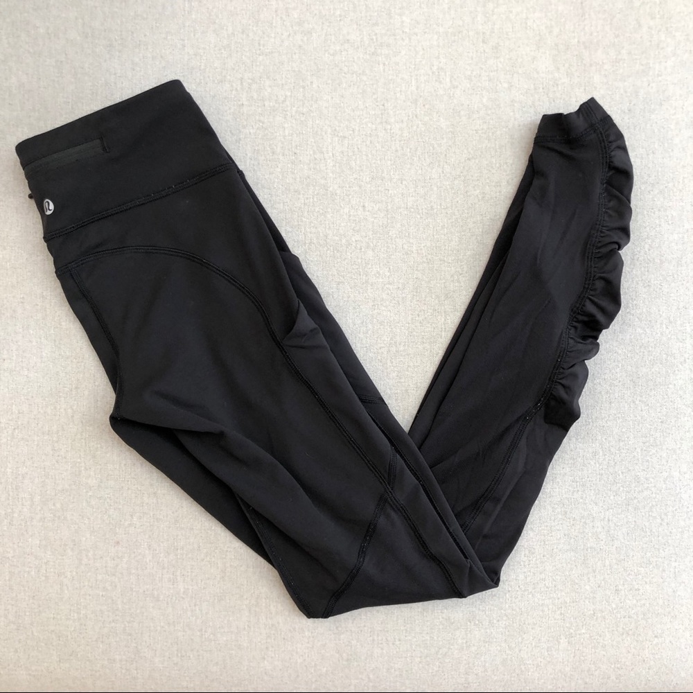 Lululemon Black Leggings Size 4